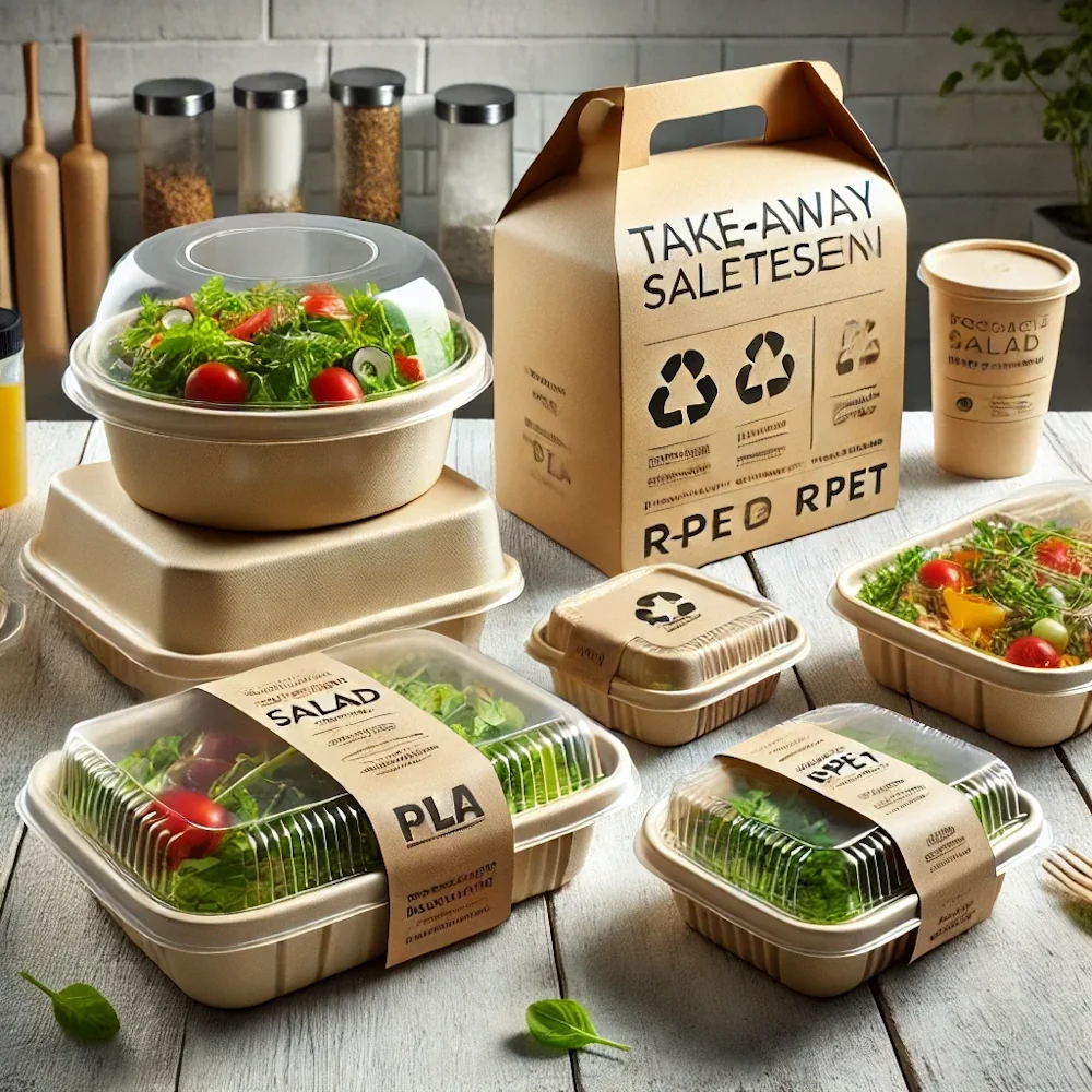 ausser Haus Verpackung Burger Boxen